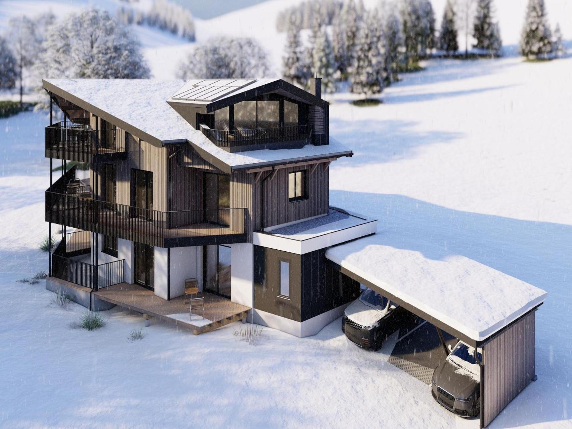 Bergzeit Flat Saalbach Directly On The Ski Piste מראה חיצוני תמונה