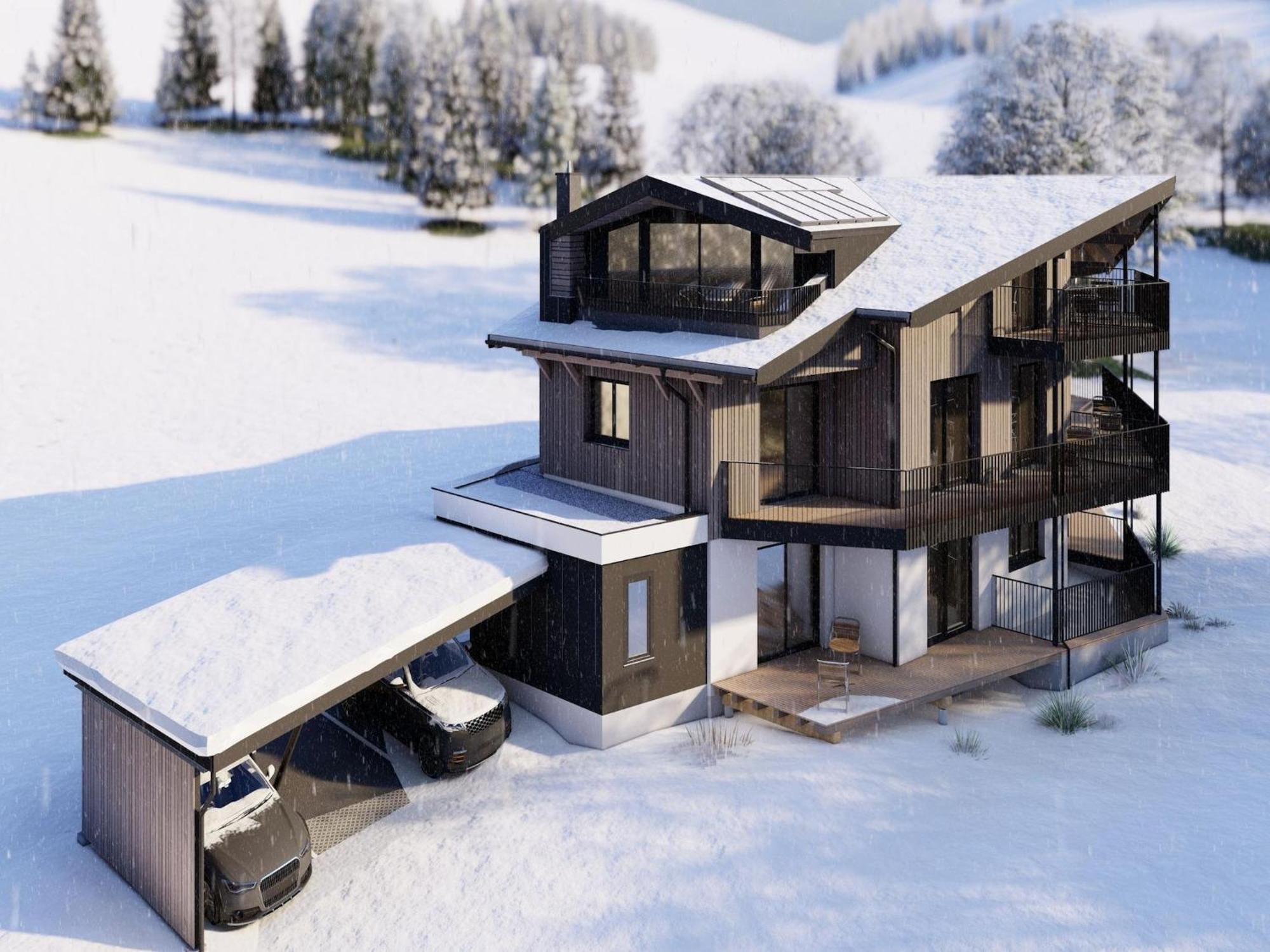 Bergzeit Flat Saalbach Directly On The Ski Piste מראה חיצוני תמונה